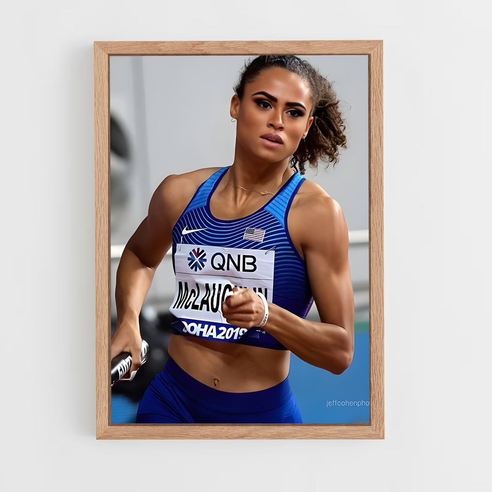 Poster Sprint d'Étoile – affiche Athlétisme (vue 4)